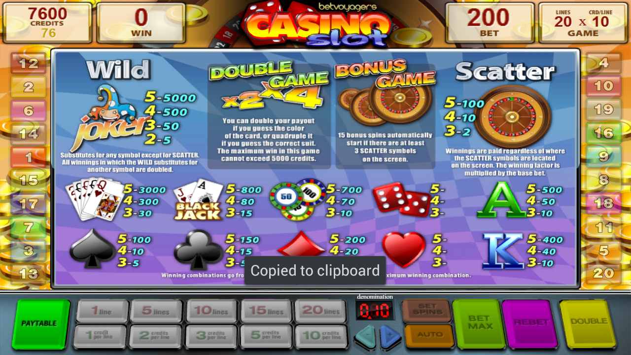 casino slots