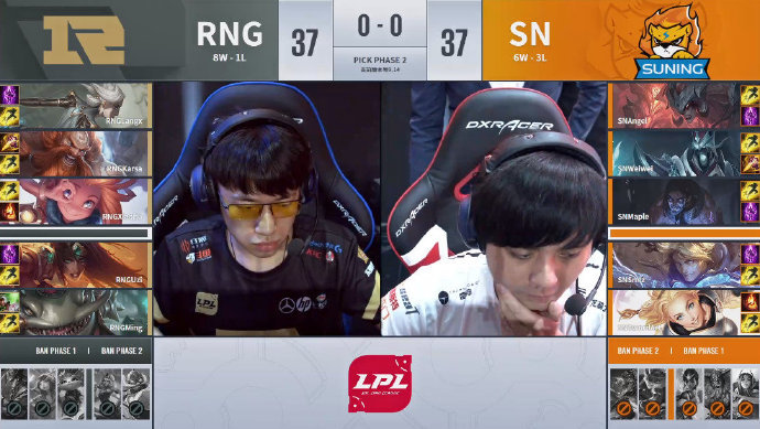 [战报] 天外飞星毁天灭地 rng先下一城