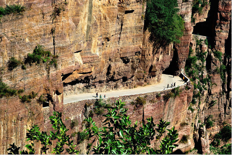 万仙山绝壁长廊