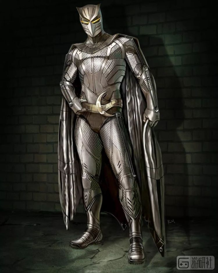 ryan meinerding绘制的《守望者》夜枭服装插图