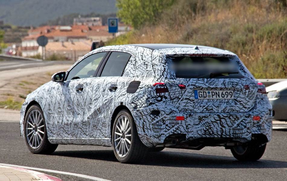 新款奔驰amg a40 外观谍照及上市消息/动力配置