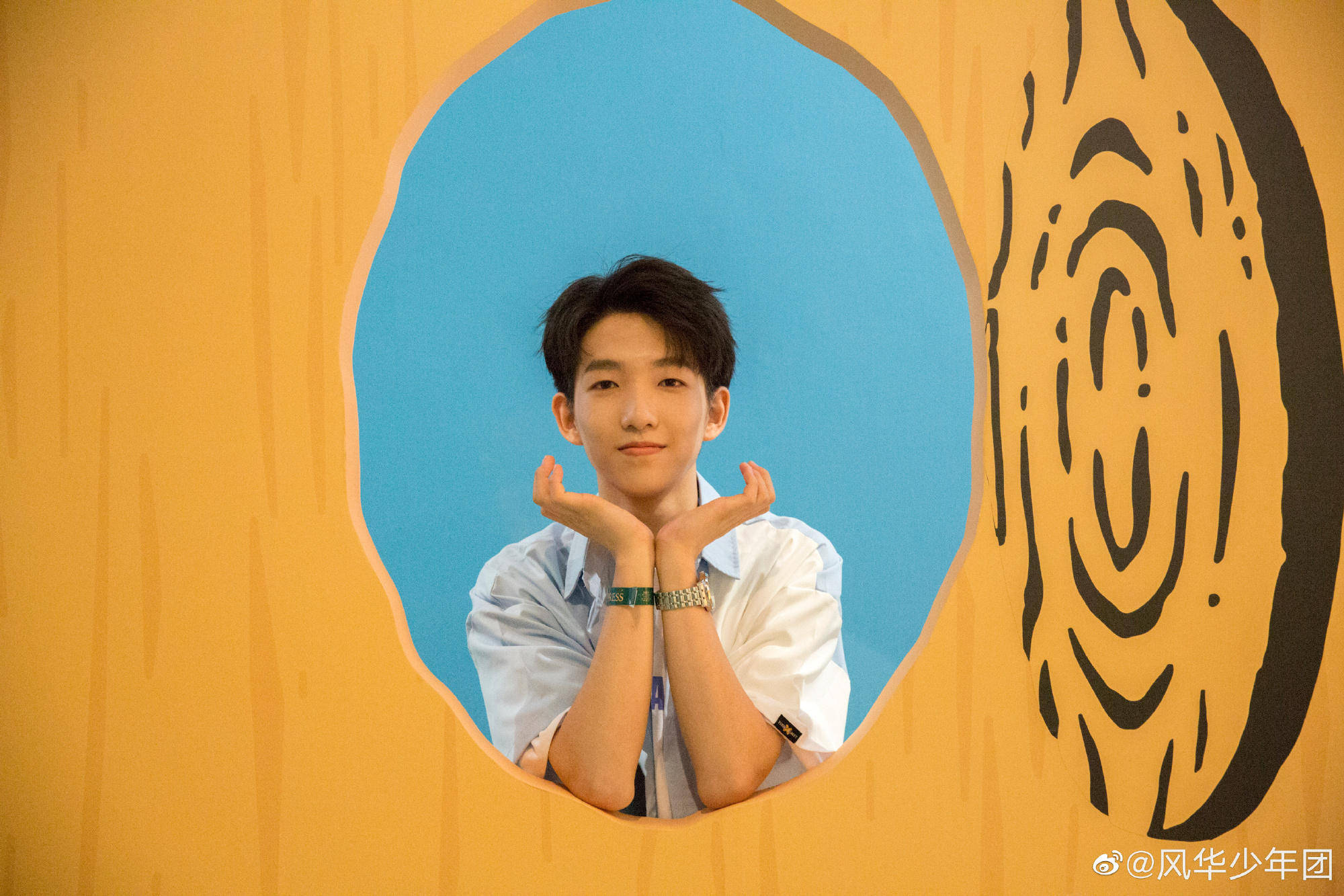 风华少年团刘家睿顺利通过文化课考试