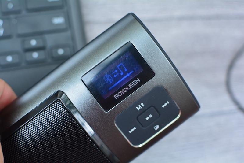 朗琴x6豪华版音响: 铝合金机身 十小时超长续航 屏显