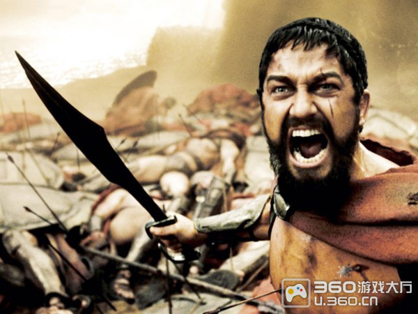 上边的那帮小子,我才是主角!this is 斯巴达!