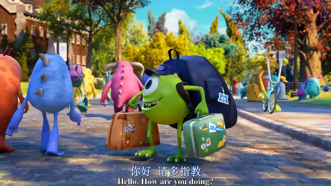 怪兽大学普通话版