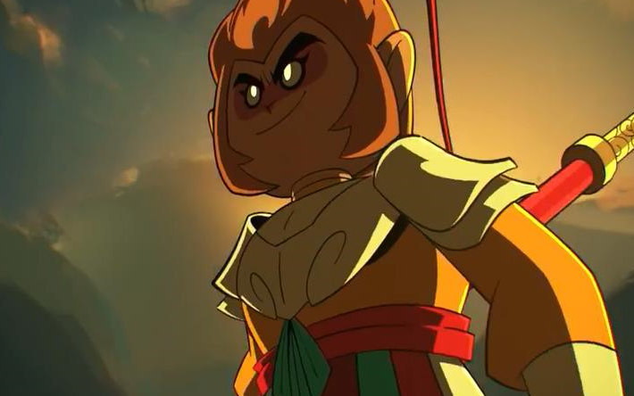 乐高悟空小侠,牛魔王和孙悟空最燃史诗战斗!