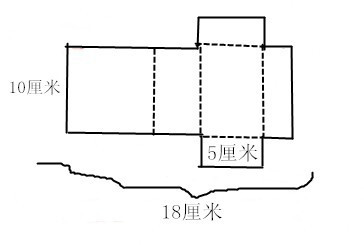 下图是一个长方体纸盒的平面展开图,这个纸盒的体积是多少(急急急!