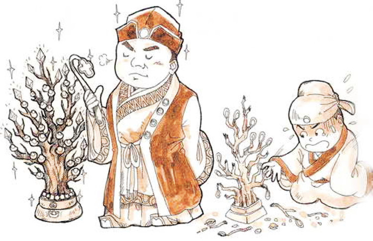 石崇与王恺争豪